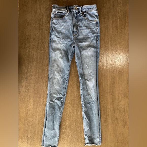 Abercrombie And Fitch Ultra High Rise Skinny Denim Jeans 28 - Picture 1 of 12